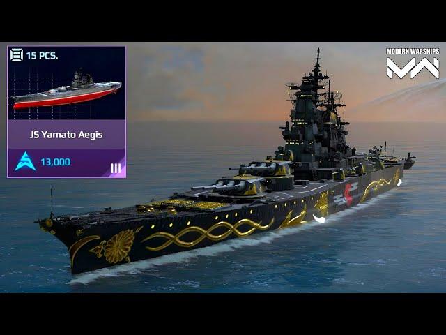 JS Yamato Aegis - Best Battleship But Expensive | Full Gameplay - Modern Warships