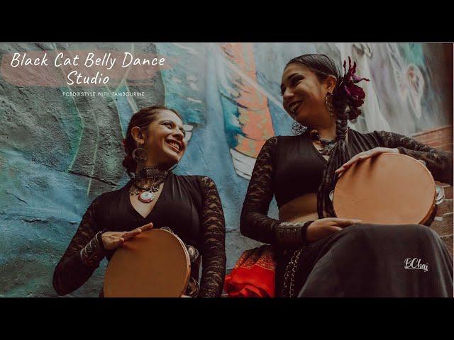 Otzi //  FCBD®Style with Tambourine // Black Cat Belly Dance Studio