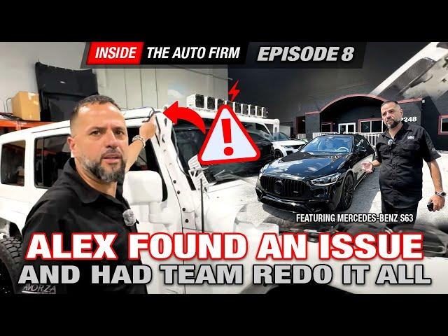 EPISODE 8 - Mercedes Benz S63, Range Rover, Jeep Wrangler customized by Alex Vega at The Auto Firm