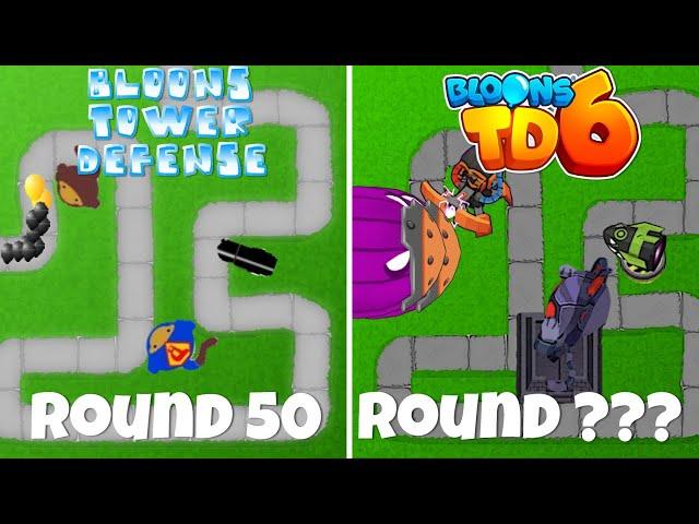 What is the HIGHEST Round you can go in BTD 1? (Bloons TD 6)