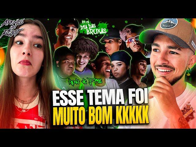 Apenas um react | RODA DE FREESTYLE - EP.12: DIA DAS BRUXAS | Tropa da Vents