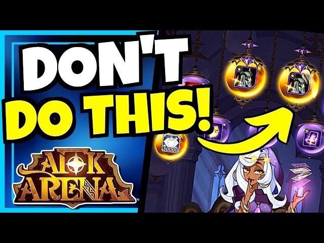 DONT MAKE THESE MISTAKES!!! [AFK ARENA]