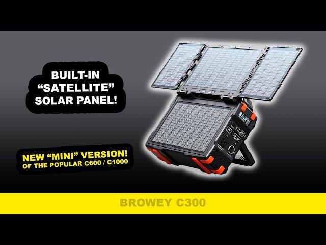 Browey C300 Mini Solar Generator