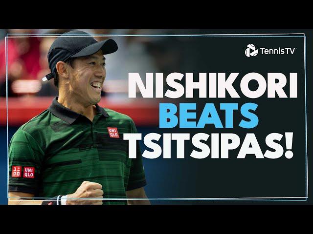 Kei Nishikori vs Stefanos Tsitsipas Highlights | Montreal 2024