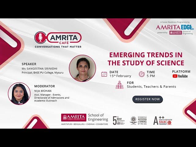 Emerging Trends in the study of science