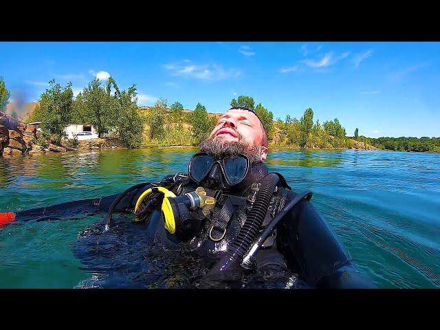 Тайна Затопленных Карьеров Дайвинг ndl Diving Находки на Дне Заброшенных Карьеров