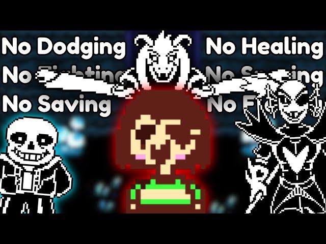 I Regret Attempting this Undertale Challenge