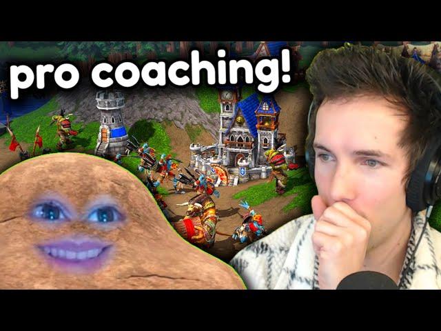 Grubby Coached me to Greatness!! | Warcraft 3: Reforged