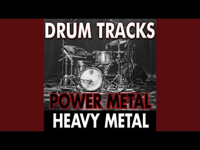 Powerized | Drums pattern Drum Track only 140 bpm Heavy Metal