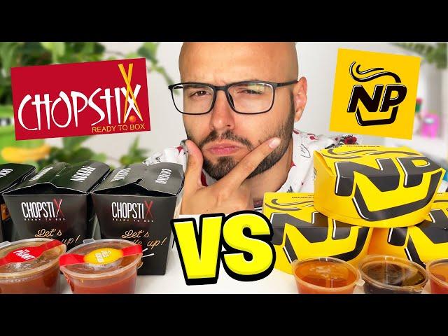 Batalia Noodle! Chopstix vs Noodle Pack! Ce restaurant este MAI BUN?