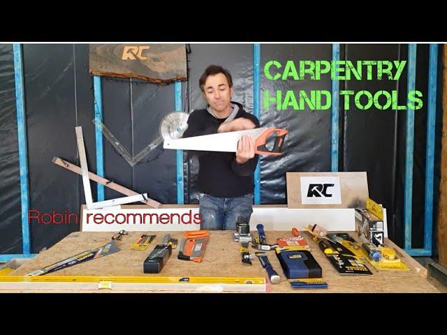 What tools do I need for carpentry