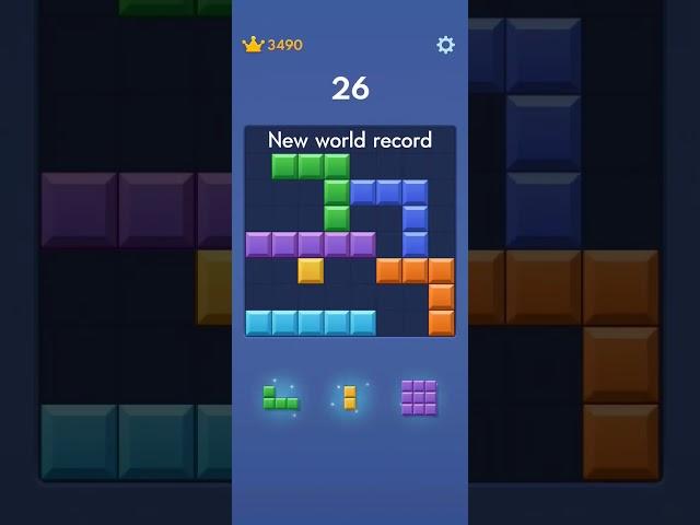 New world record in Block Blast Adventure! (Failing on lowest score) #shorts