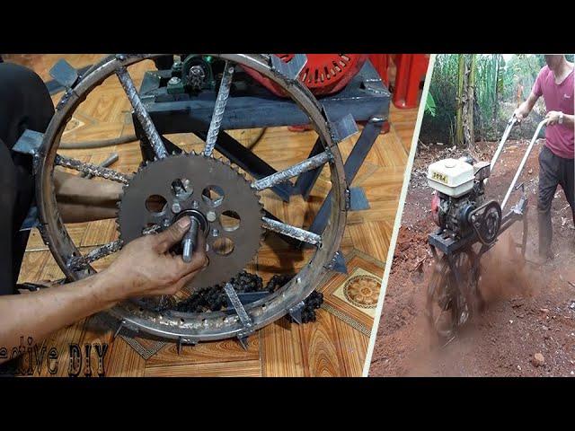 Make a 6.5hp one-wheel plow truck