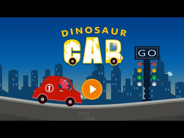 Dinosaur Car - Painting & Designing Car Games For Kids | Kids Learning | Kids Games | @Yateland