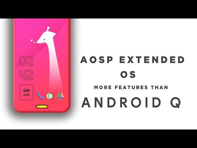 Aosp Extended OS - Better Than Corvus os