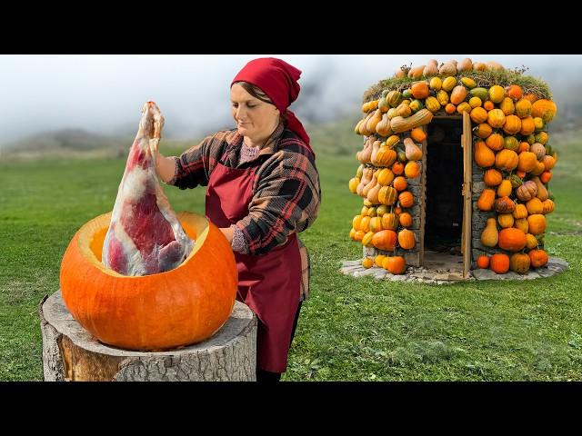 Pumpkin Feast with the Hermit Family: Authentic Rustic Autumn Cooking