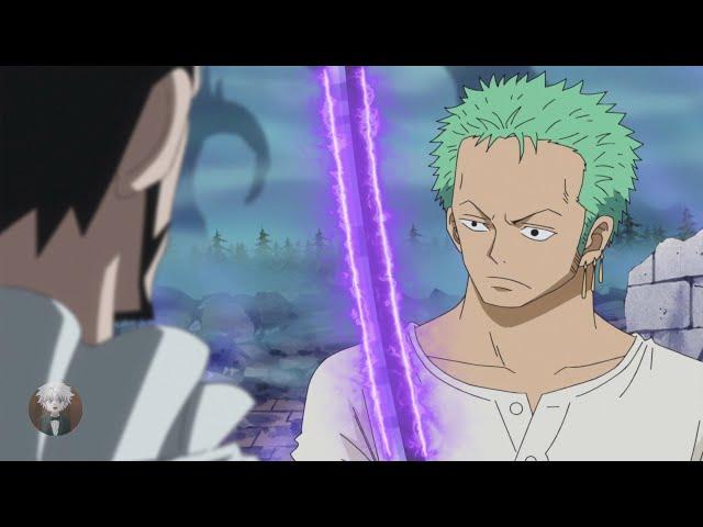 Zoro learn Haki from Mihawk ️! (English Sub)