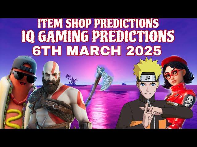 March 6th 2025 Fortnite Item Shop CONFIRMED|Fortnite Early Item Shop Prediction March 6th