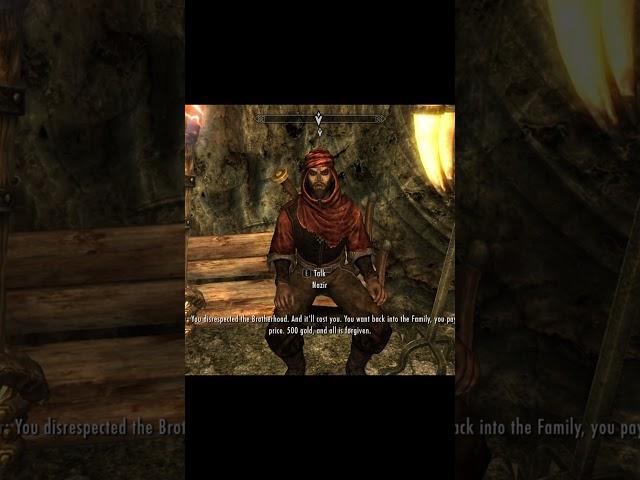 Skyrim ٠ What Happens If You Break the Dark Brotherhood's Rules #skyrim