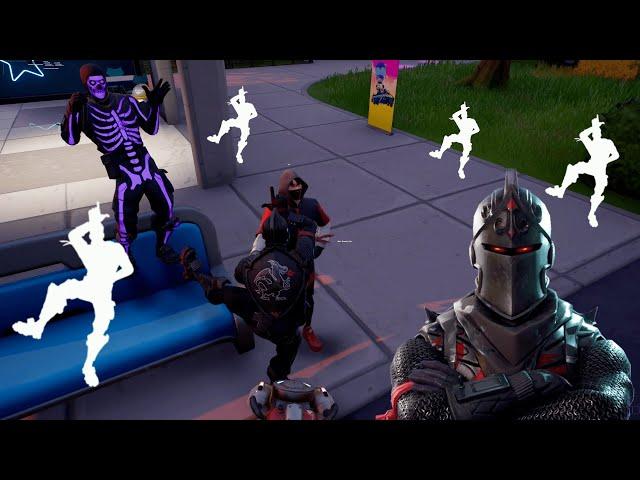 Being Toxic To Everyone In Party Royale With Black Knight Skin *NO MERCY*