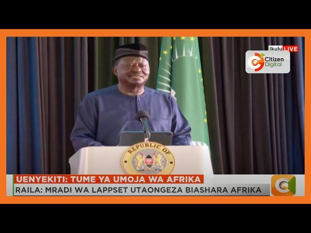 Raila Odinga's full speech during the launch of Kenya’s AUC bid at State House, Kenya