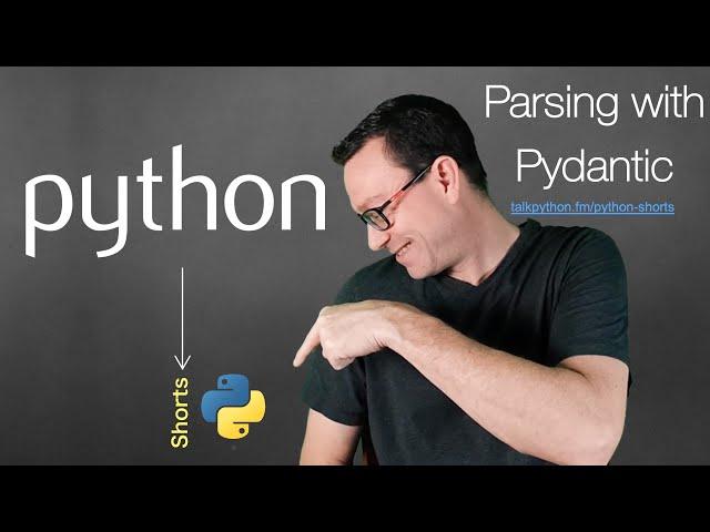 Parsing data with Pydantic - A Python short by Michael Kennedy