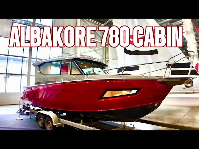 НЕ ТАКОЙ КАК ВСЕ! АЛЮМИНИЕВЫЙ КАТЕР ALBAKORE 780 CABIN ИЗ ПИТЕРА!