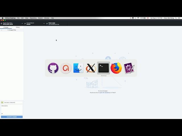 Tutorial Github 05 Creating a Private Repository for Eiffel Software new private repository, commit,