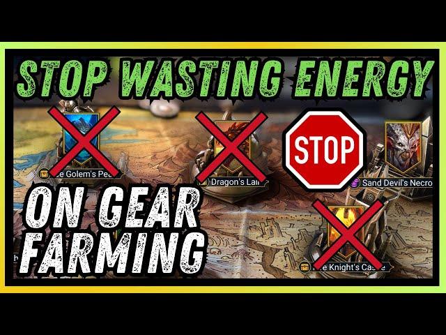  STOP Farming Gear Dungeons!  Focus THIS Instead | RAID SHADOW LEGENDS