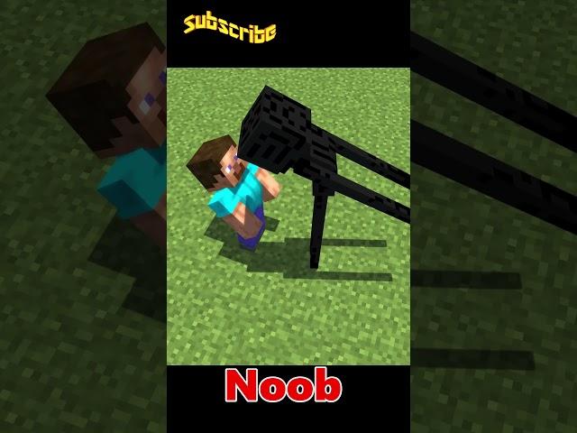 When a noob sees an enderman #minecraft #minecraftanimation #minecraftmemes
