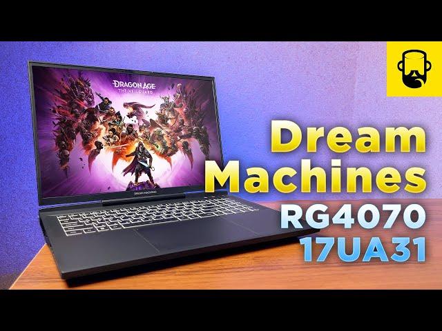 Игровой ноутбук Dream Machines RG4070-17UA31 / Обзор