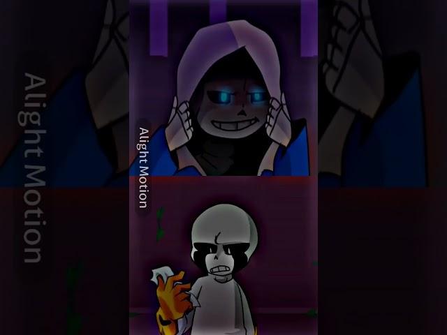 glitchtale sans vs delta sans #ultratale #delta sans #glitchtale #glitchsans #randomau #shorts