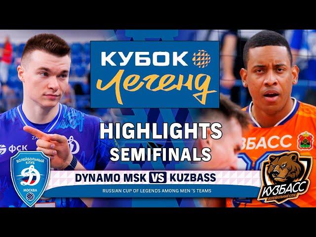 Dynamo MSK vs. Kuzbass | Semifinals | HIGHLIGHTS | Legends CUP 2024