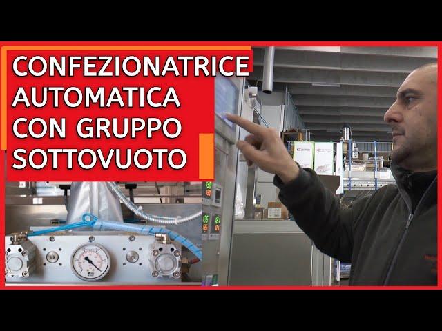 Soluzione per Confezionare in Sottovuoto moltissimi prodotti (Macchina Automatica)