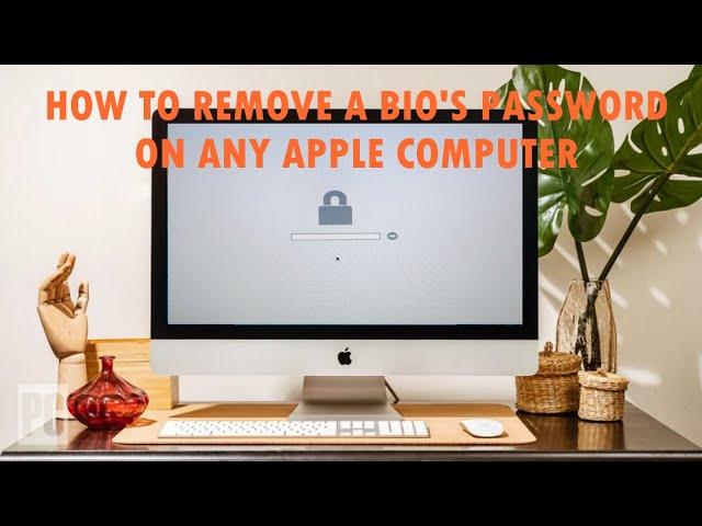 How To Remove A BIO'S Password On Any Apple Computer - iMac Desktop & Macbook Laptop - STEP BY STEP