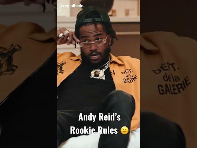 Coach Andy Reid and his Rules for NFL Rookies 