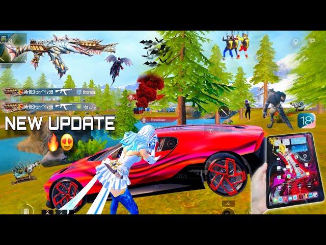 iPAD pro 2018 3.4 Update HDR+Extreme / iOS 18 PUBG Test / LIVIK GAMEPLAY!! ️