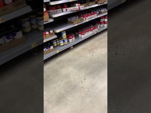 Lots of Empty Shelf Space, Broth & Soup