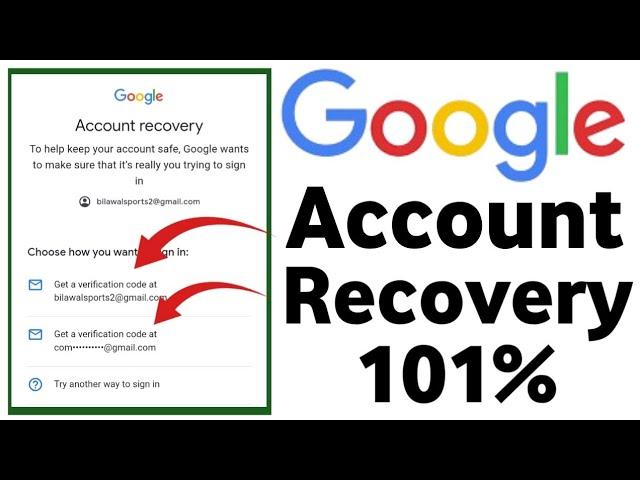 How to recover gmail account || google account recovery 2025 || same email verification problem