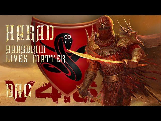 Divide and Conquer Total War (v4.6) - Harad - Часть 1 (Жизни Харадримов Важны)