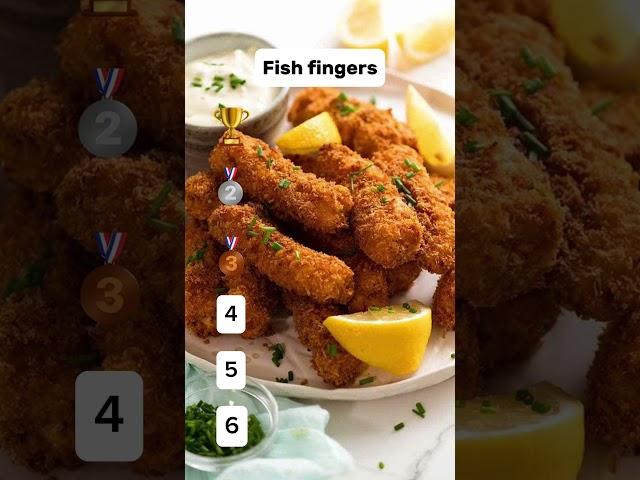 Rank these 6 foods but you can’t change…