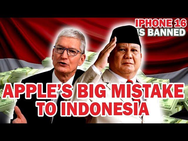 HOW INDONESIA'S BAN ON IPHONES WILL DESTROY APPLE