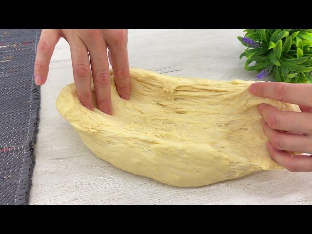 Perfect dough recipe! One secret and the dough will be like a cloud My grandfather's recipe