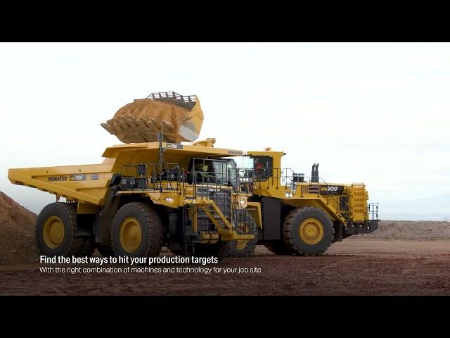 Get the right quarry machines with help from Komatsu