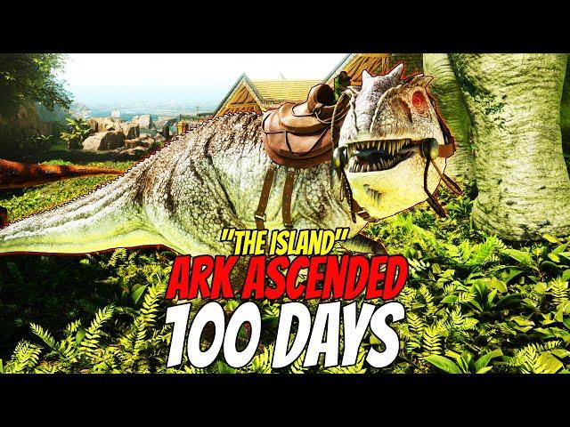 I played 100 Days in Ark Survival Ascended