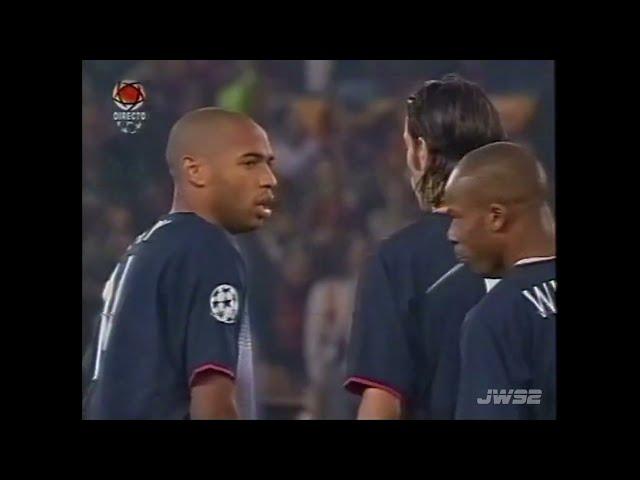 2002.11.27 Roma 1 - Arsenal 3 (Full Match* 60fps - 2002-03 Champions League)