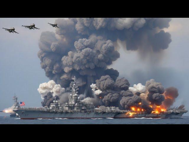 13 minutes ago! Russia's deadliest armed plane destroys US aircraft carrier Arma 3