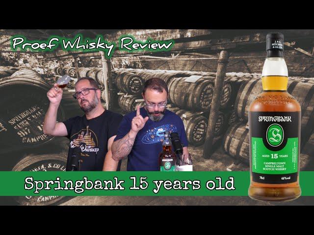 Springbank 15 years old [Proef Whisky Review] (NL)