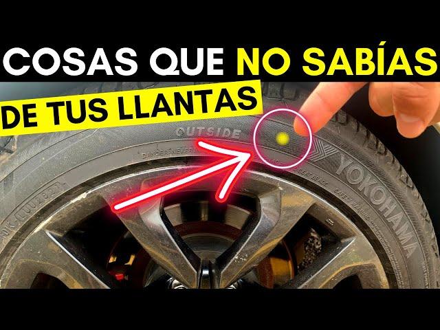 5 COSAS QUE NO SABÍAS DE TUS LLANTAS - Velocidad Total