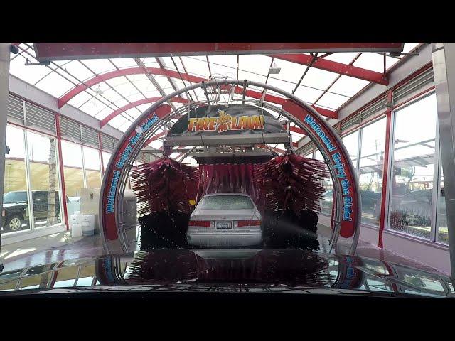 Toyota 4Runner Crash at Rapids Express Car wash in Orange